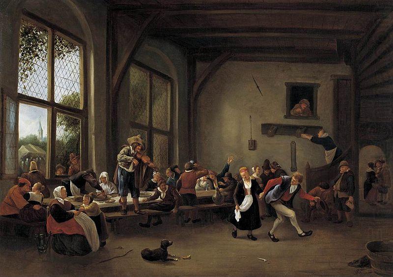 Jan Steen Country Wedding oil painting picture